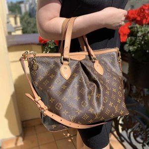 Louis Vuitton Palermo Handbag Monogram Canvas PM